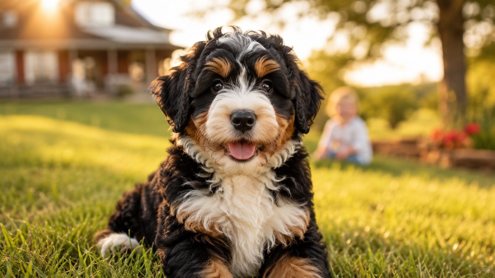 bernedoodle puppy